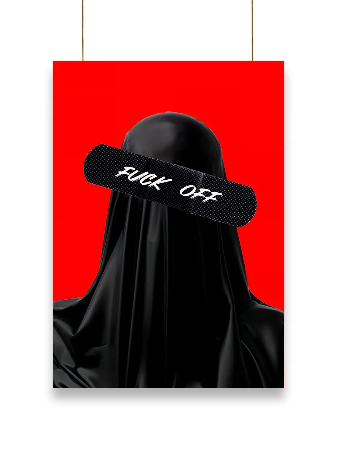 Fuck off | Aesthetic - Photo Frame | 01