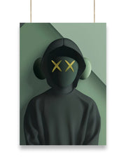 Cross Eye Teddy | Aesthetic - Poster | 05