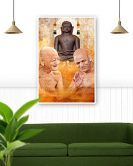 Acharya Shri VidyaSagar ji Samay sagar ji | Jain Poster Print  | 12