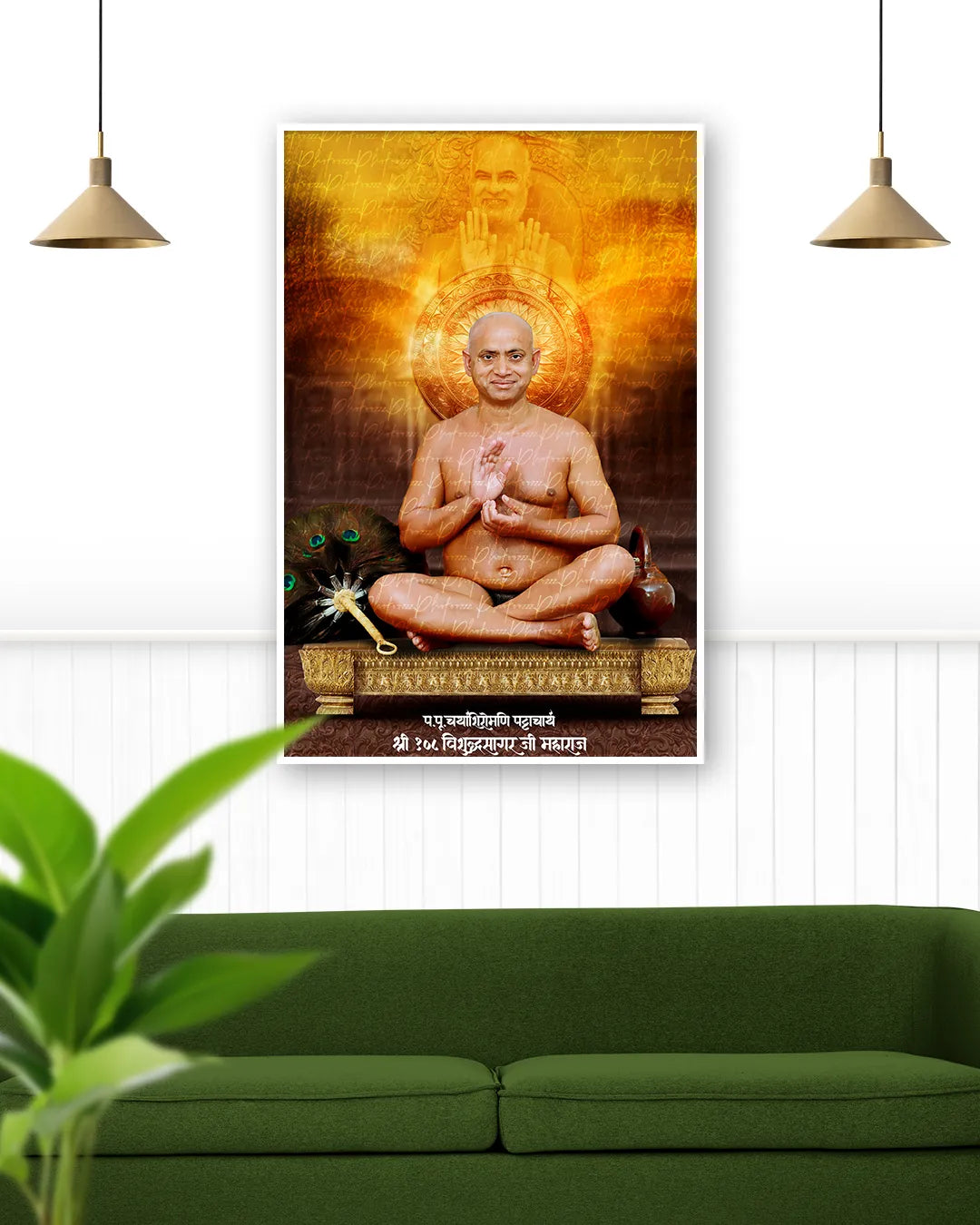 Acharya Shri Vishuddh Sagar ji | Jain Poster Print  | 16