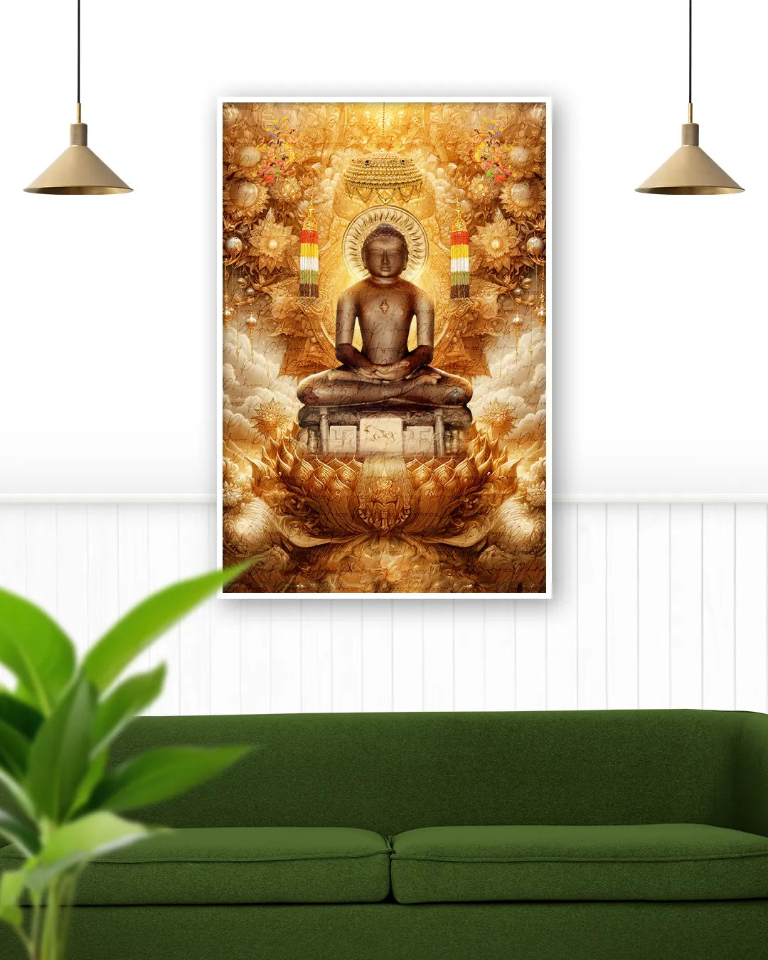 Bhagwan Mahaveer | Jain Poster Print  | 20