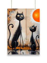 Two Cats | Aesthetic - Poster | 22