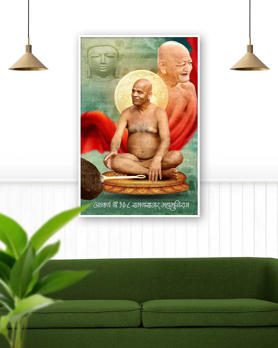 Acharya Shri Samay Sagar ji | Jain Poster Print  | 24
