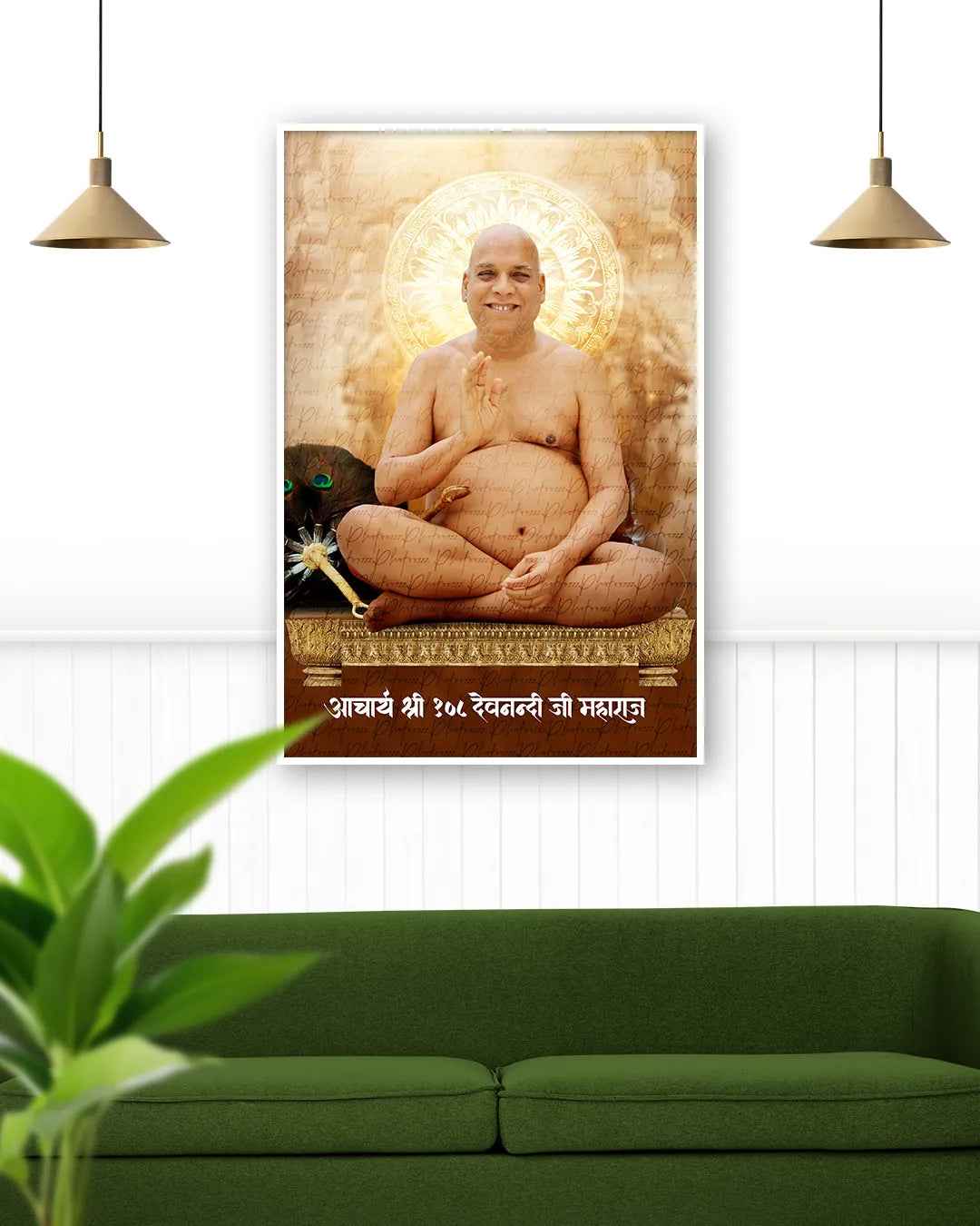 Acharya shri Devnandi ji Maharaj | Jain Poster Print  | 27