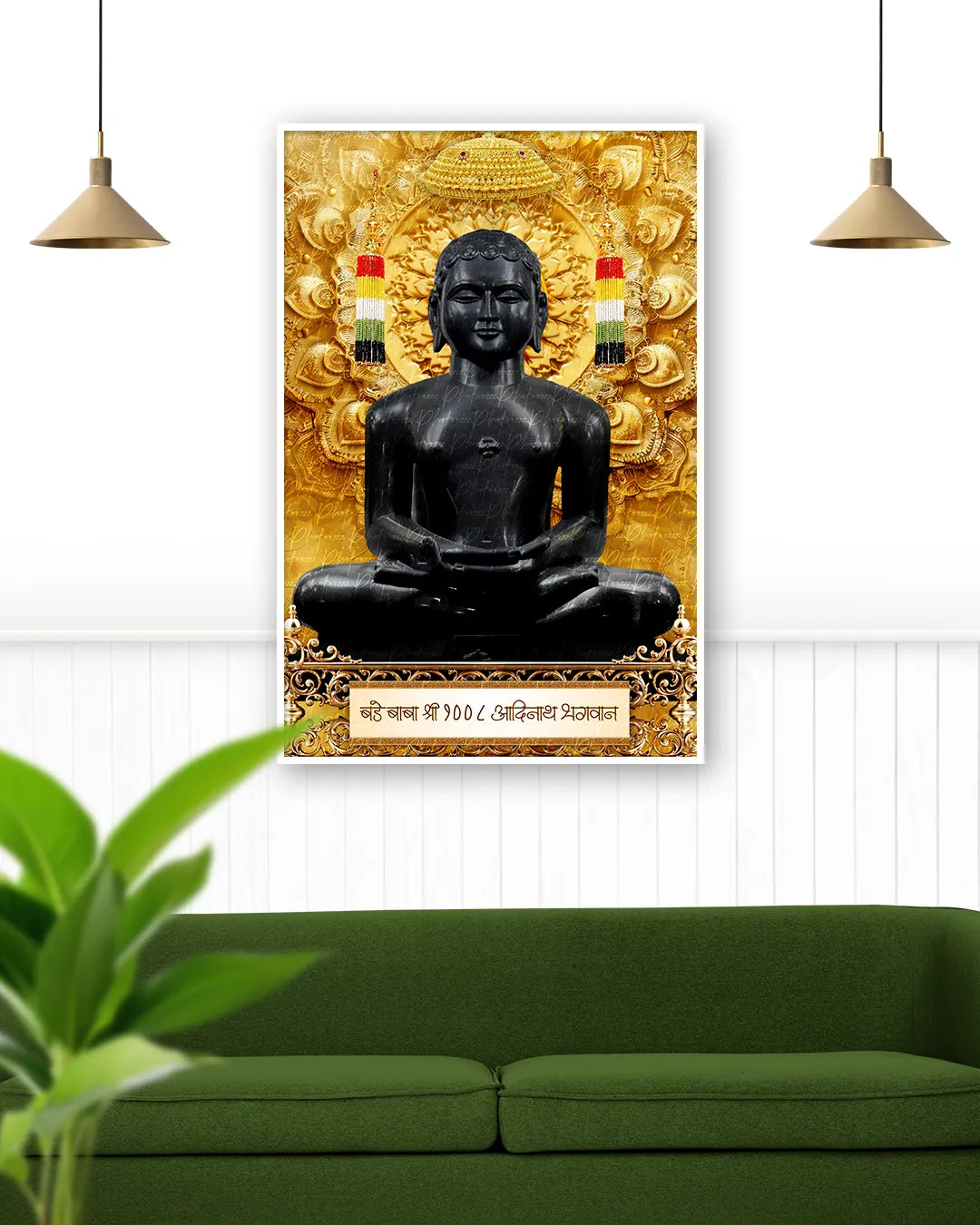 Bade Baba Shri Adinath Bhagwan | Jain Poster Print  | 31
