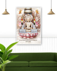 Kachner Wale Parasnath Ji | Jain Poster Print  | 35