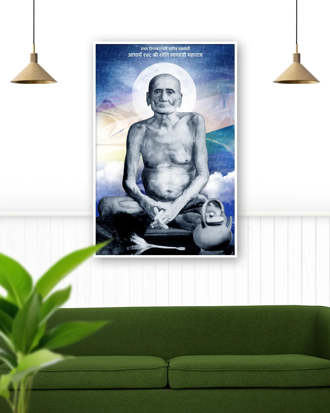 Acharya shri Shanti Sagar ji  | Jain Poster Print  | 38