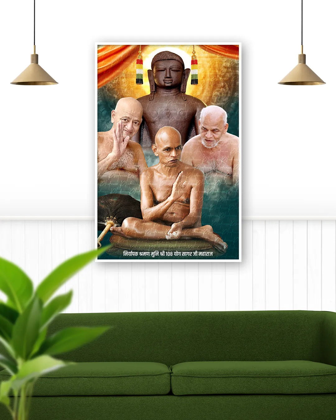 Nirayapak Shraman Muni Shri Yog Sagar ji | Jain Poster Print  | 39