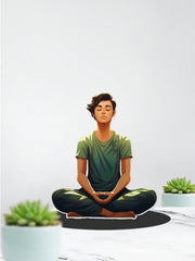 Meditation Cutout | Cutout | 17