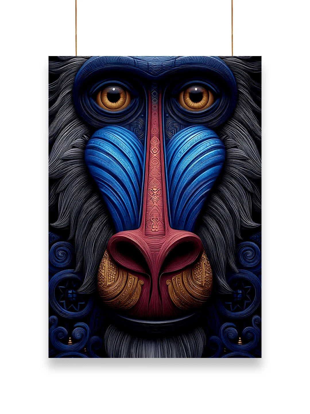 Lion King Monkey | Cool - Poster | 20