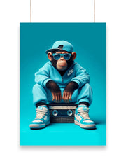 Cool Monkey | Cool - Poster | 22
