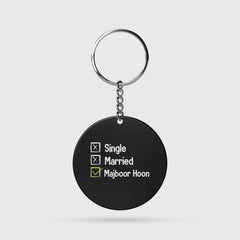 Black Key Ring