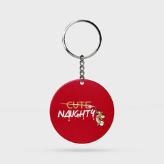 Cute Naughty | Keyring | 23