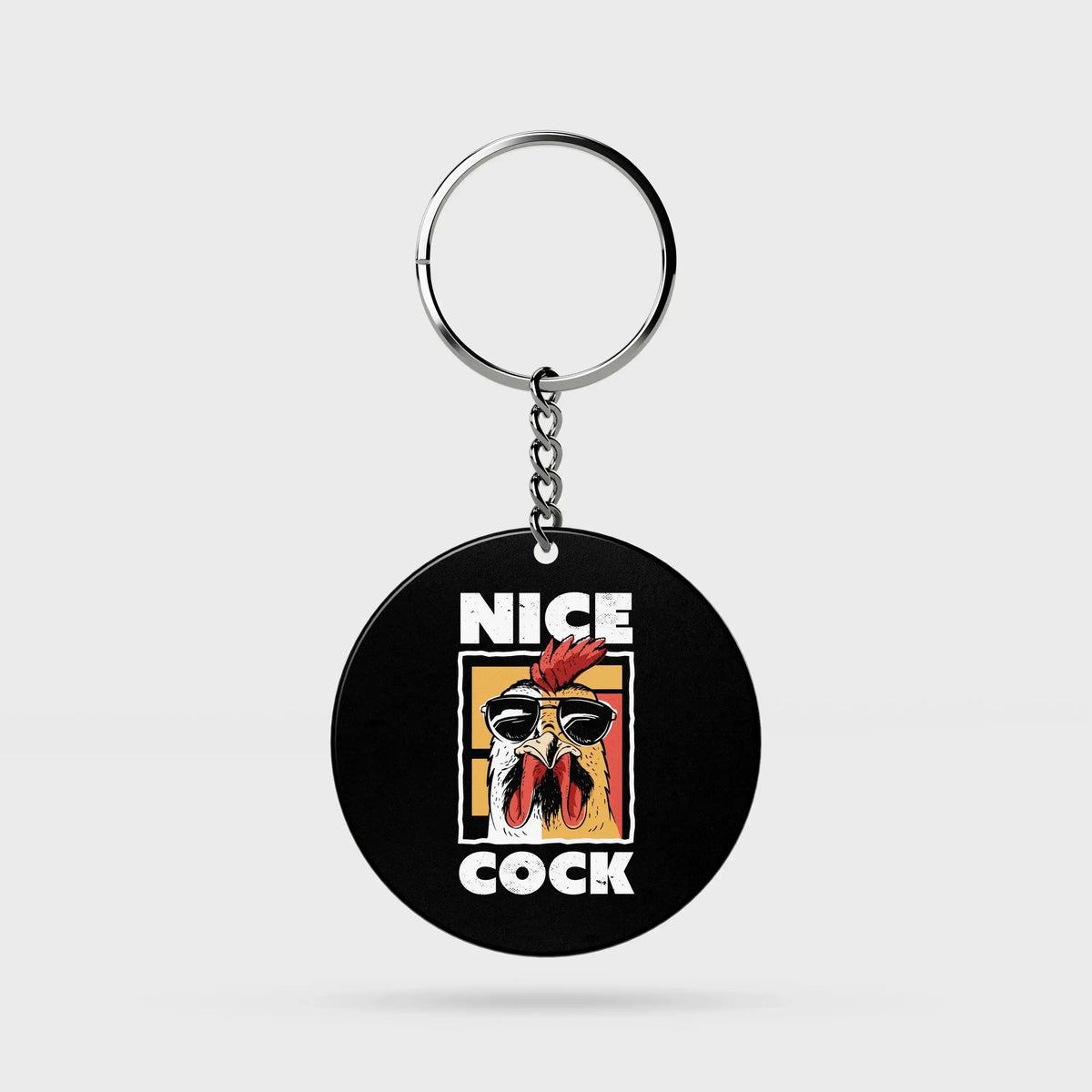 Nice Cock | Keyring | 25
